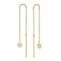 Diamond Star Earring Threaders | E5229