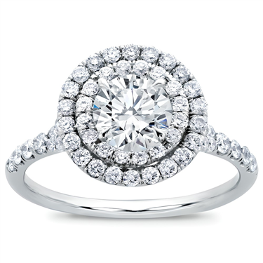 halo engagement ring setting