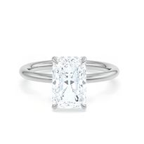 Open Bridge Solitaire Engagement Ring Setting | R3190